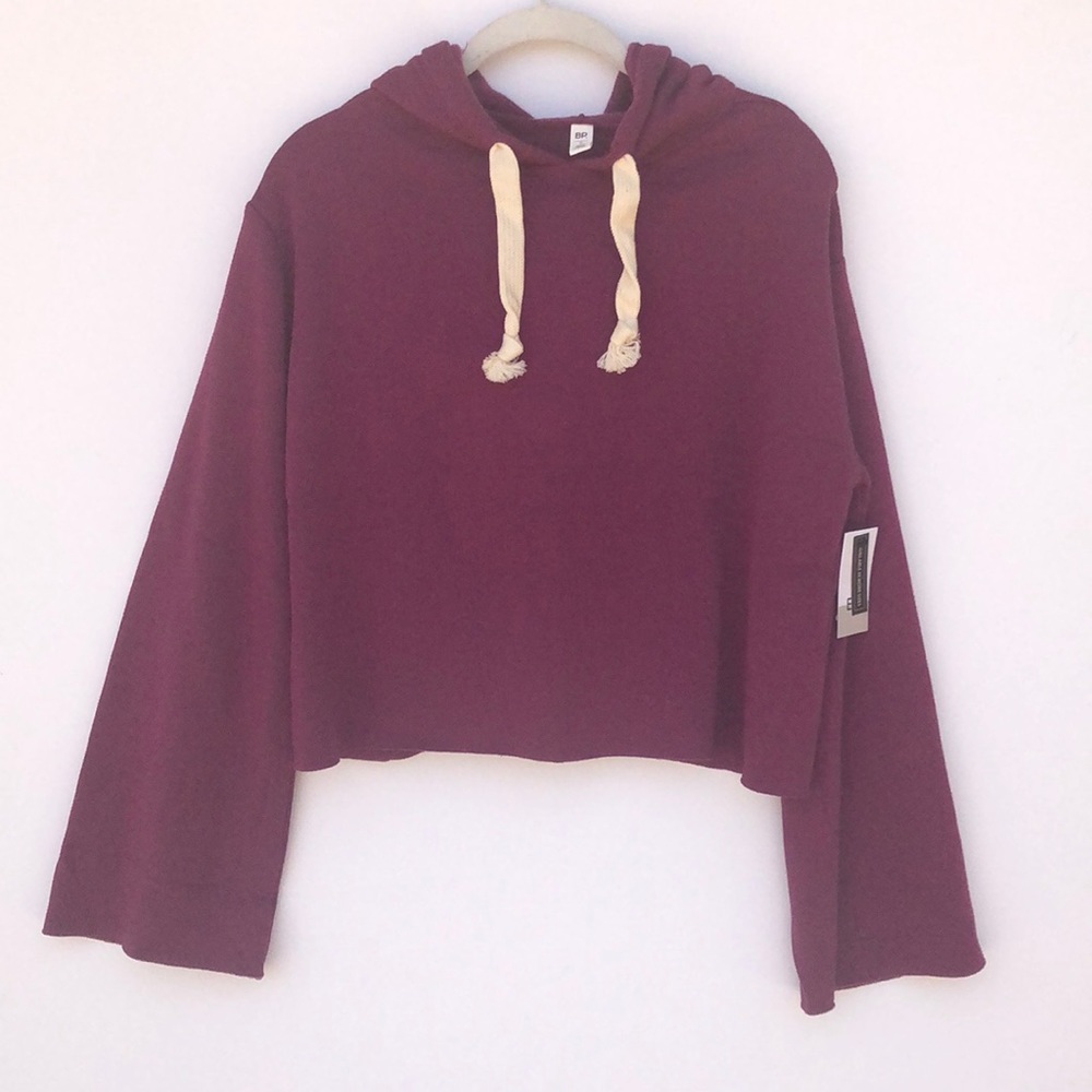 NWT BP Purple Magenta Bell Sleeve Sweater - Picture 3 of 7